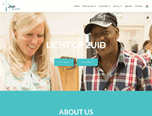 Tablet Screenshot of lichtopzuid.nl